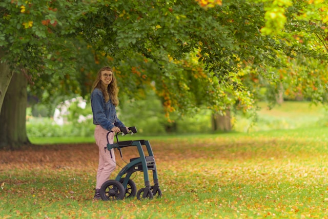 Residents at Gilmerton Neuro Care Centre