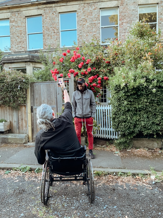 Residents at Gilmerton Neuro Care Centre