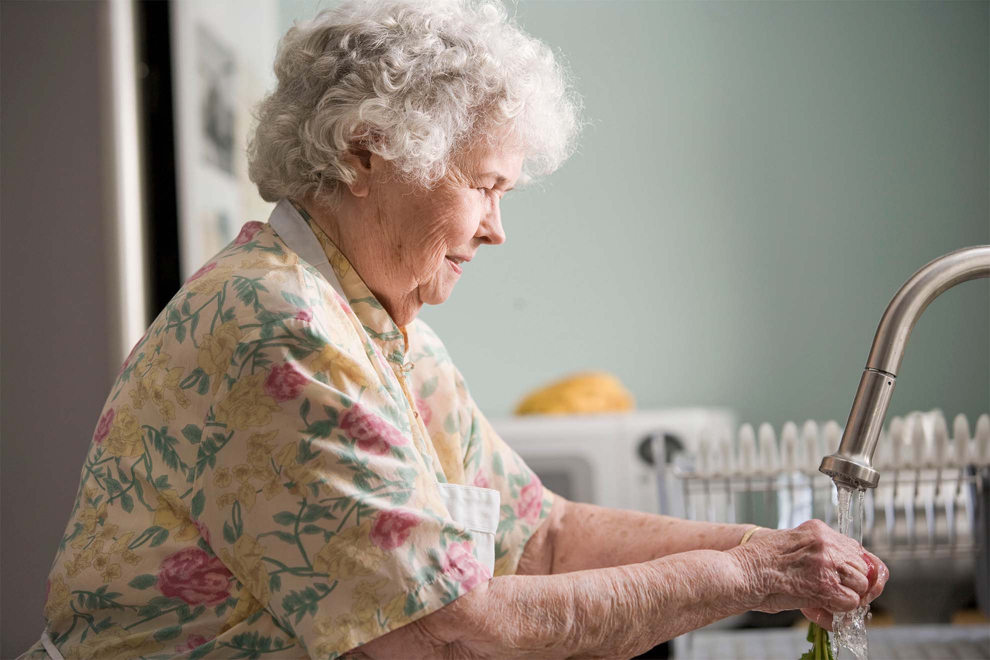 residents at Gilmerton Neuro Care Centre