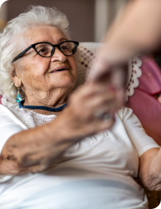 Residents at Gilmerton Neuro Care Centre